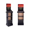 Point of Purchase Custom Nail Polish Lipstick Makeup Eyelash Cardboard Corrugated Floor Display Stand
