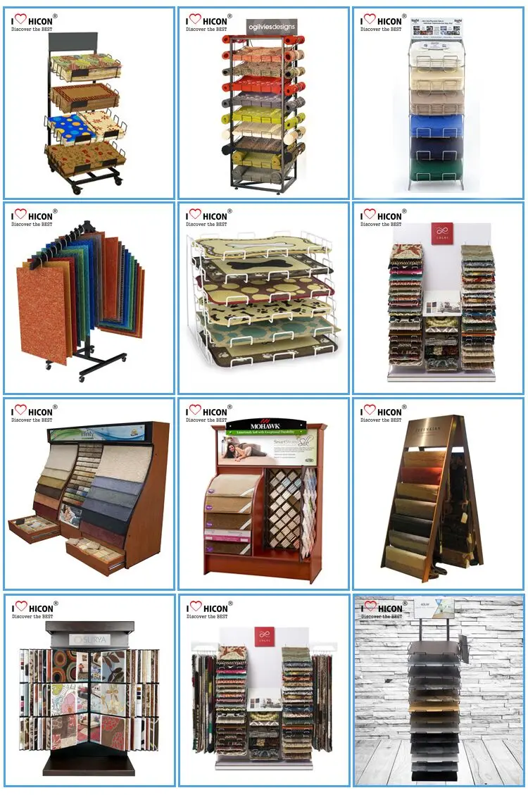 Unique Freestanding Area Rug Display Rack,Metal Retail Shop Hanging Rug