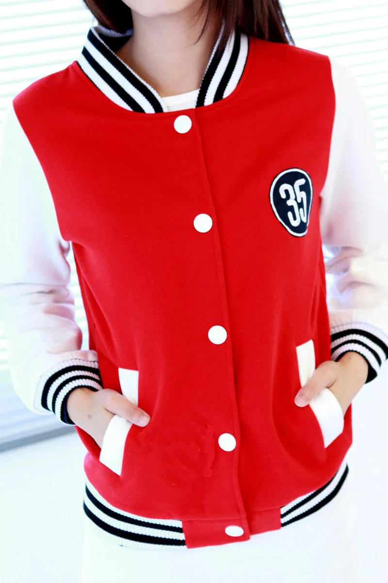 Custom Made Baseball Jacket Woman Red Buy Custom Made Baseball Jacket