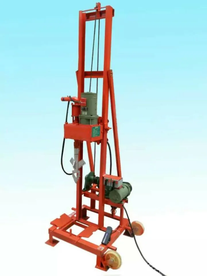 80m100m Depth Water Well Drilling Machinery / Water Well Rotary Drilling Machines / Portable
