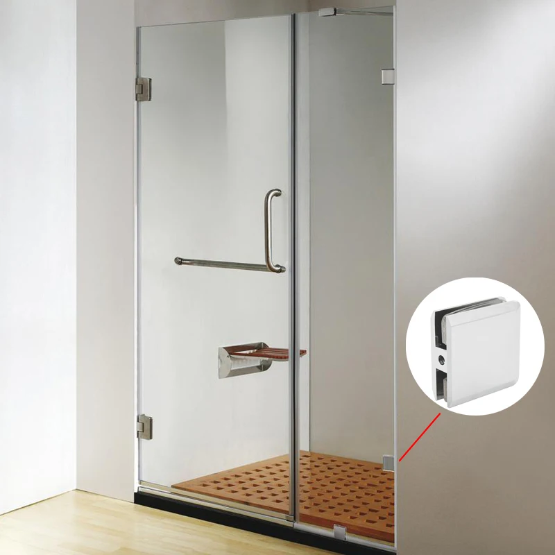 shower door clamp