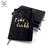 OEM school suppliers pu travel journal 2019 custom planner printing leather notebook