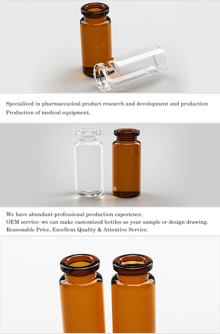 glass vial for steroids