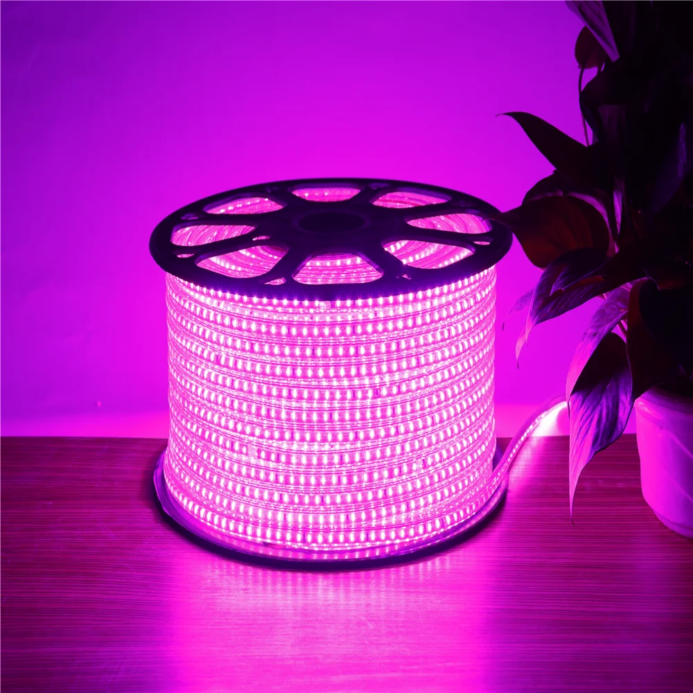 violet pink smd3014 6mm flexible led strip light