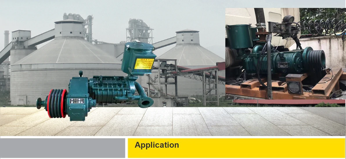 transportation truck dry bulk cement tanker compressor with diesel engine