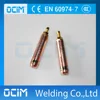 Chuck for stud welding guns