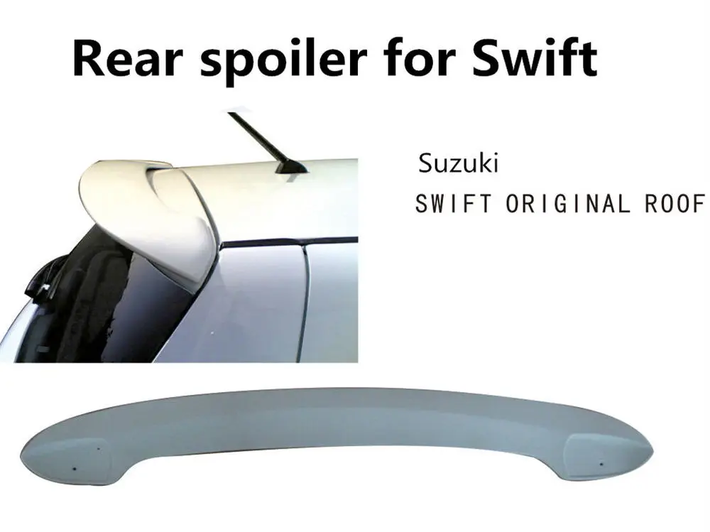 Suzuki Car Oem Abs Auto Roof Rear Spoiler For Swift Buy Rear Spoiler