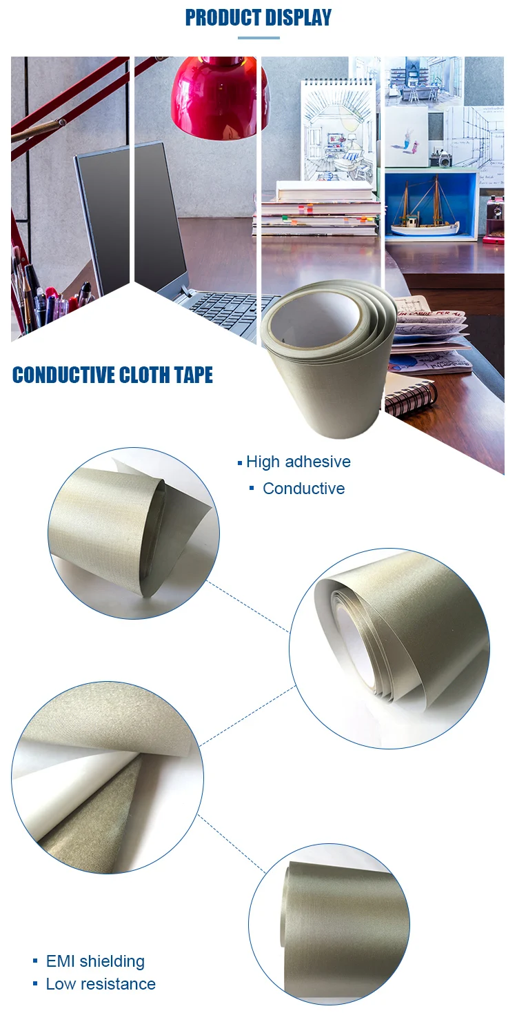 High Quality Electrical Conductive Cloth Tape