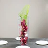 Clear Tall Acrylic Plexiglass Flower Vase