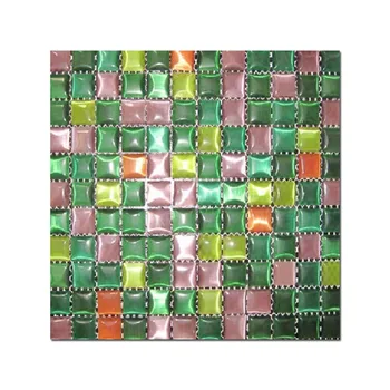 Green Square Cat Eye Tiles Mosaic Tils Bathroom Ktv Hotel Wall Decoration Buy Green Cat Eye Tiles Bathroom Wall Decor Gray Glass Mosaics Product On Alibaba Com