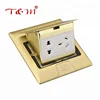 Whole sales pop up brass general standard raised floor socket