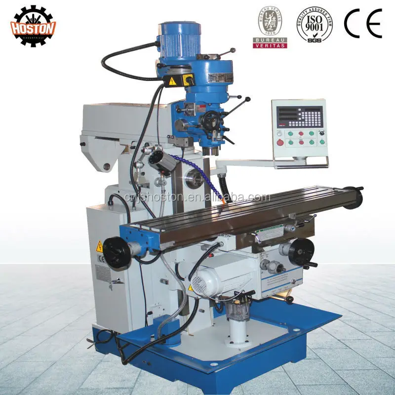 Hoston Wide Applications Milling Machine With Rotary Table For