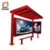 bus shelters prices solar bus stop bench structure