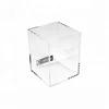 Curved Stepped Upright Clear Acrylic Pen Display Holder with Right Stand