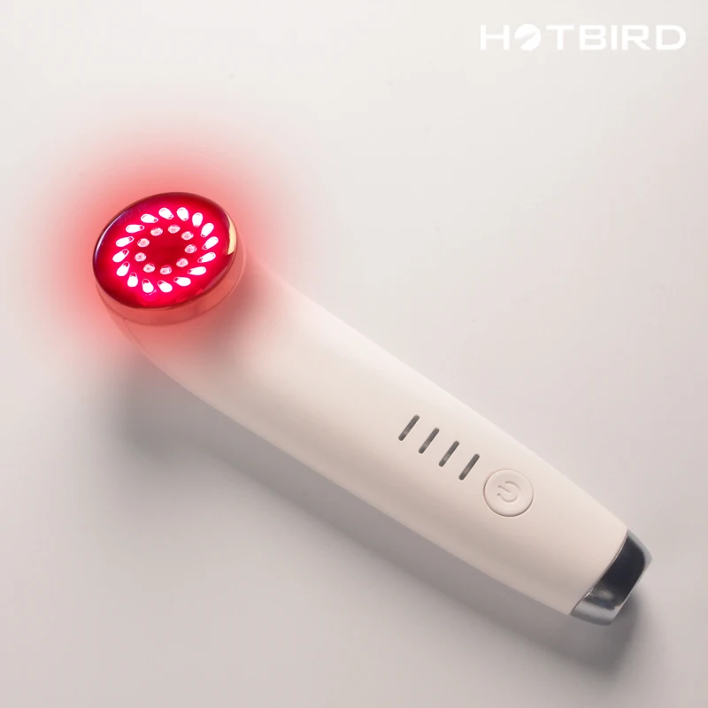 Home Use Handheld Red And Infrared Heat Light Therapy Beauty Device