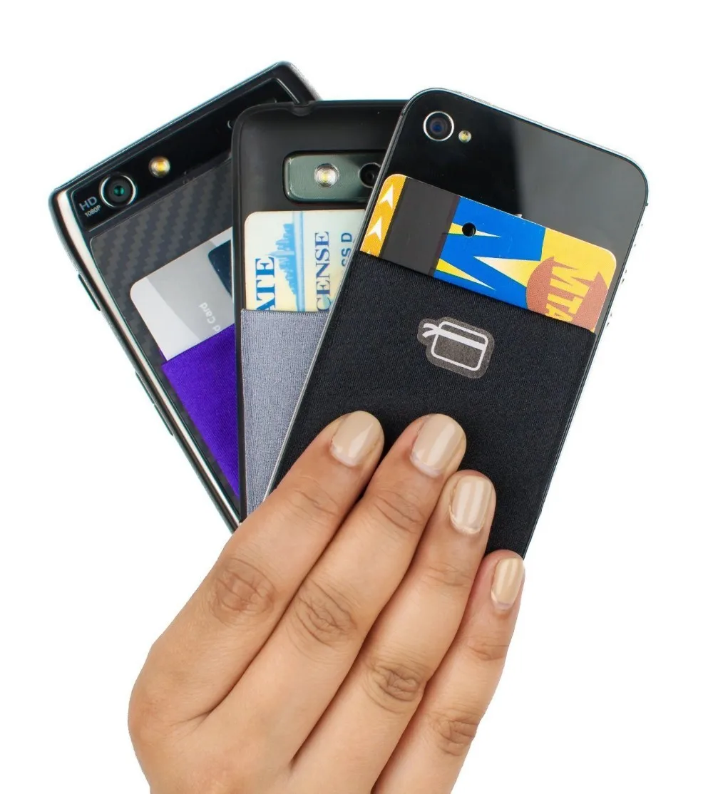 Id Card Holder,Silicone Credit Card Holder Wallet,Smart Card Wallet