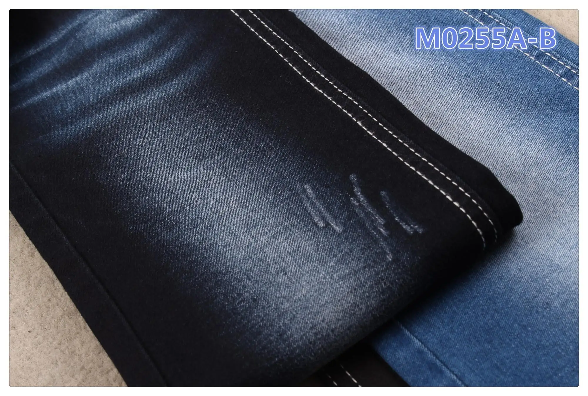 Spandex High Stretch Denim Fabric For Women 142cm Width