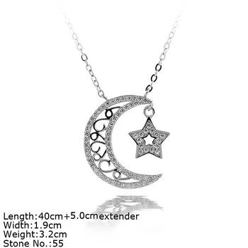 lovely sterling silver larger necklace