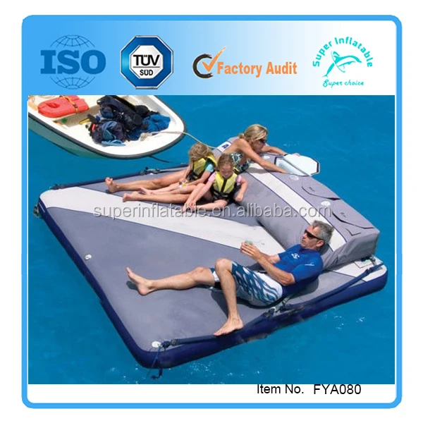 Custom Lounger Inflatable Float Water Raft Floating Recliner Lounge ...