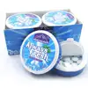 Tablet press candy mint in sweet box with fresh cool mint