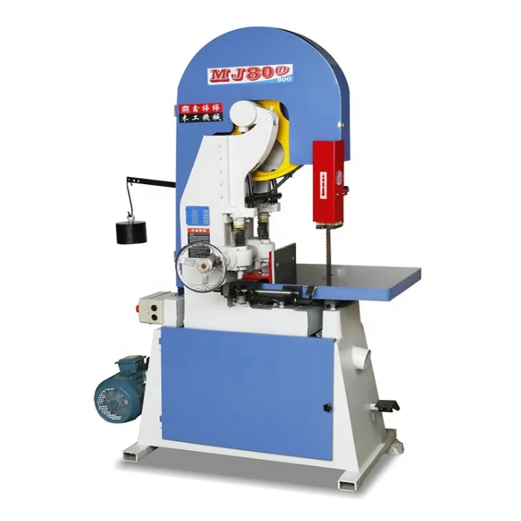 Mj800 Woodworking 800mm Large Timber Band Saw Machine Wood Cutting Band