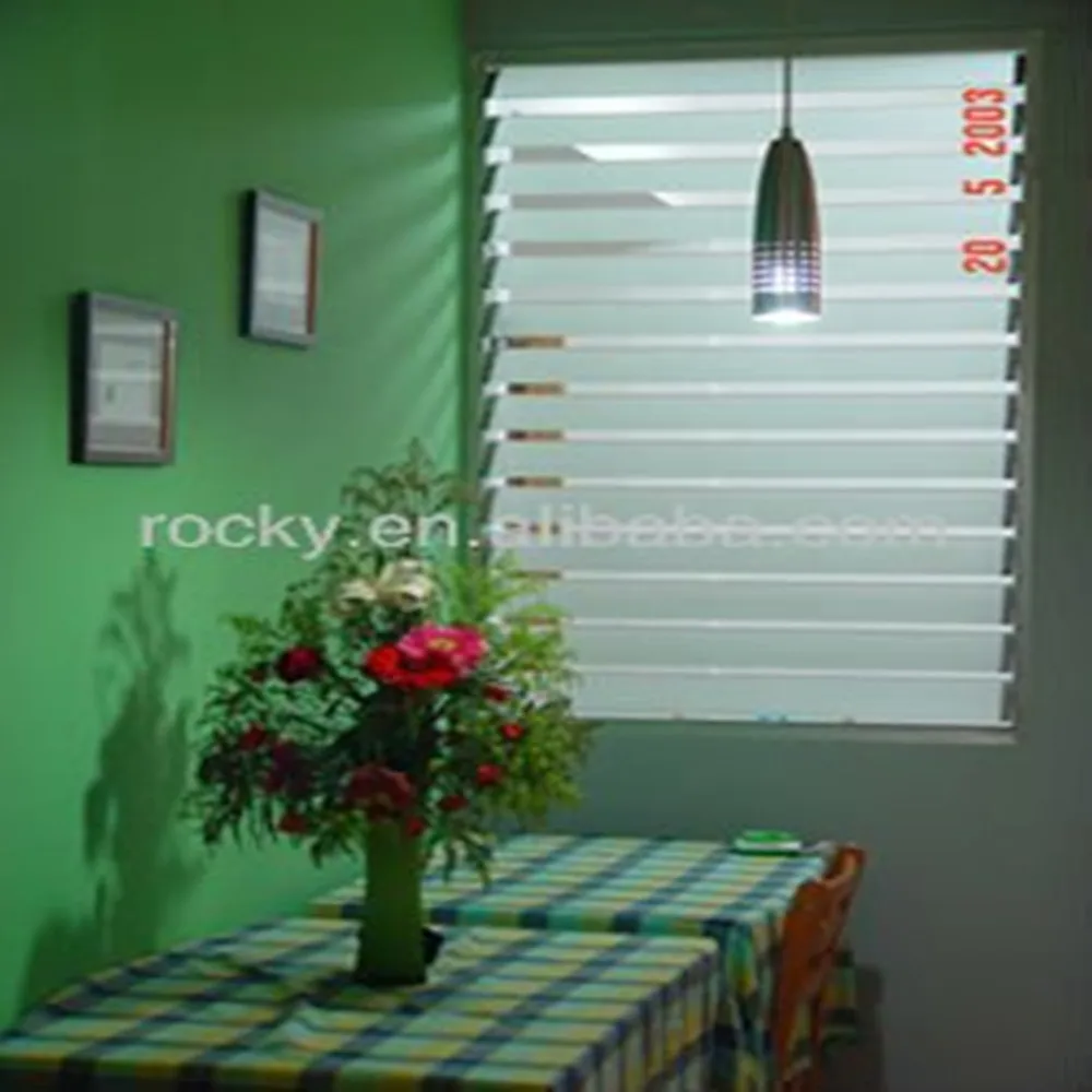 Persiana De Vidrio Ventanas Qingdao Rocky De Alta Calidad Mejor Precio