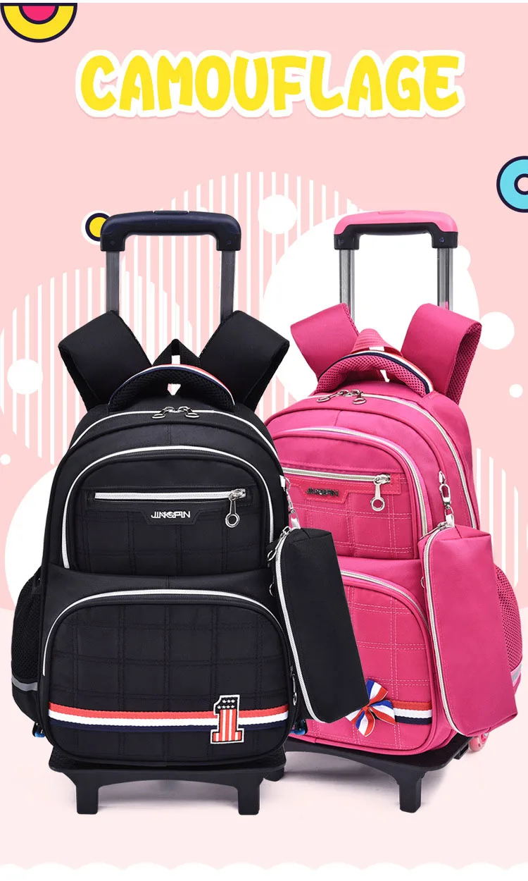 Child School Luggage Bag Carryon Cute Kids Backpack Travel Luggage