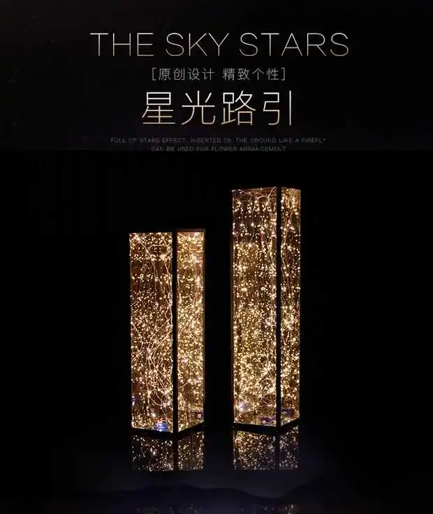 Wedding Gold Rose Luxury Crystal Tree Centerpiece Walk Way Stand For