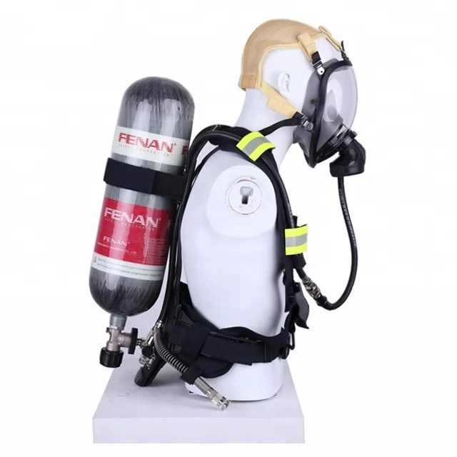EN137 Approved 6.8L SCBA Breathing Apparatus for Fire Fighting