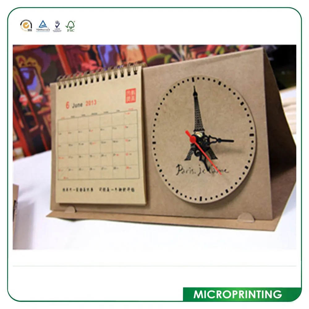 daily calendar printing