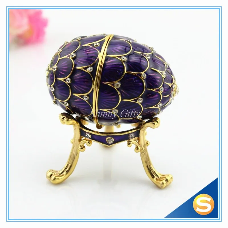 Decorative Egg Jewelry Box Faber Egg /wedding Gift Easter Egg Buy