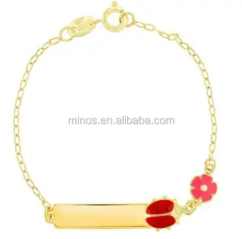 baby gold bracelet girl