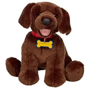 giant chocolate lab stuffed animal