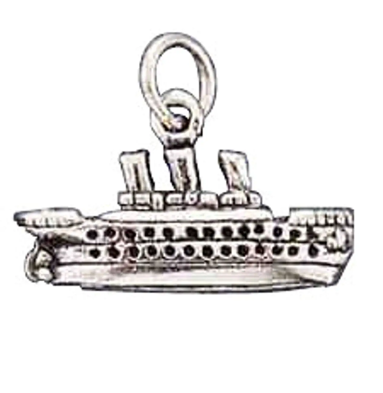 Beautiful Sterling silver 925 sterling Sterling Silver Reflections Cruise Ship Bead