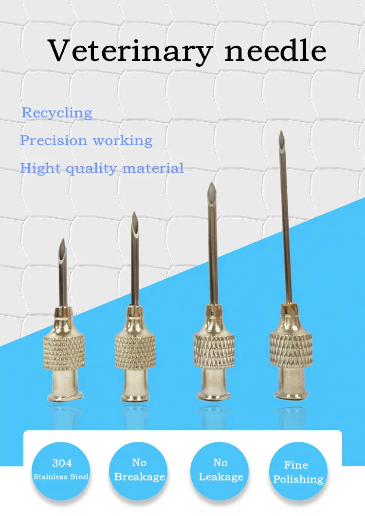 Disposable Stainless Steel Hypodermic Veterinary Needle Buy