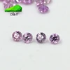 natural round diamond cut pink sapphire price per carat