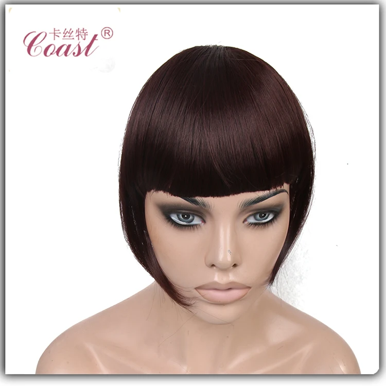 Yaki Clip In Bangs Clip Natural Hair Bangs For Black Women Buy Clip