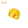 Hot sales plastic stopper ,single regulator of plastic rope stopper