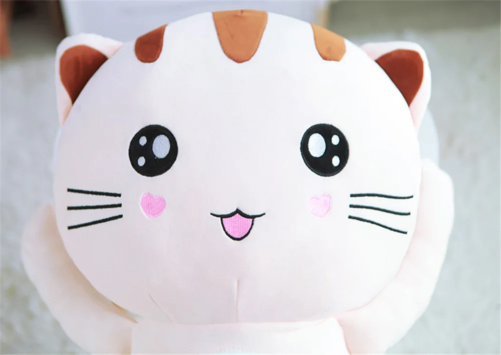 Fancytrader Super Soft Cat Plush Toy Warm Hands Doll Big Stuffed Fluffy Animals Cats Pillow Cushion 90cm9