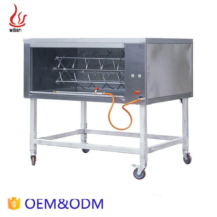 Gas Whole Pig Or Lamb Rotisseries With 4wheels Buy Gas Rotisserie