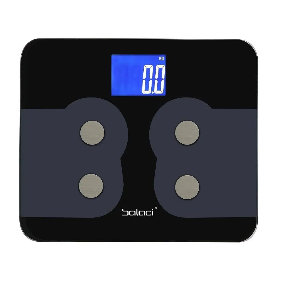 digital high exactness electronic personal lcd glass bmi 150kg