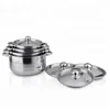Insulated utensils hot stainless steel casserole steel cooking pot set