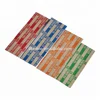 Flat Tubular Coin Wrappers, Color-Coded Kraft Paper, Assorted, 300 Wrappers per Package