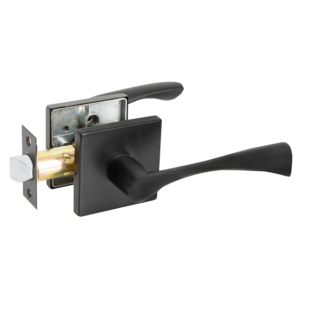 Modern Design Interior Door Lever Handle Privacy Lock With Oil Rubbed Bronze Buy Door Lever Door Lever Handle Privacy Lock Product On Alibaba Com
