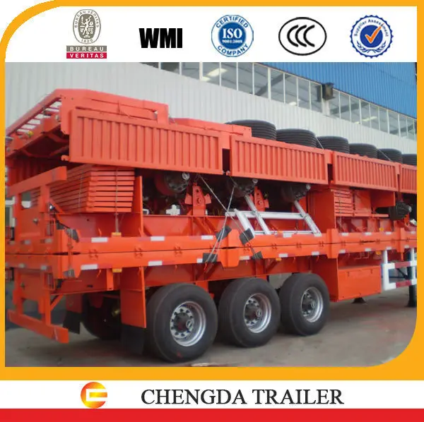 13000mm sidewall semitrailer by bulk shipment