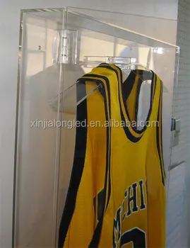 jersey and shirt display case