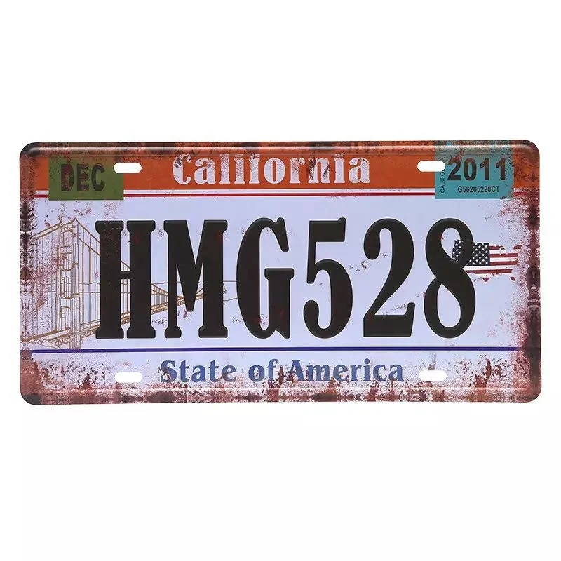 custom car registration plates