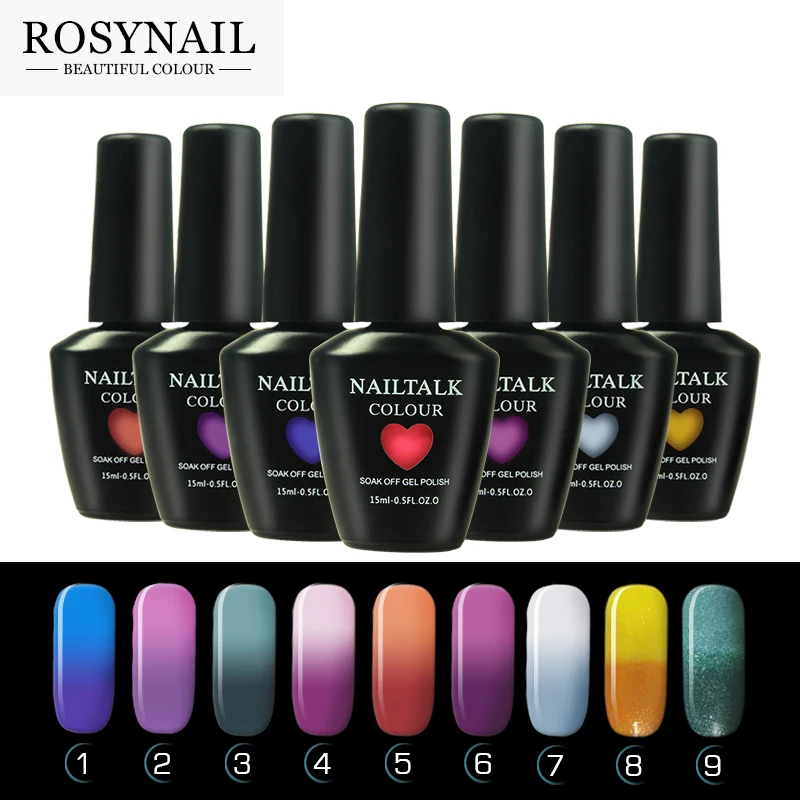 Cheap Wholesale Custom No Chip Nail Polish Colour Changing Gel Nail