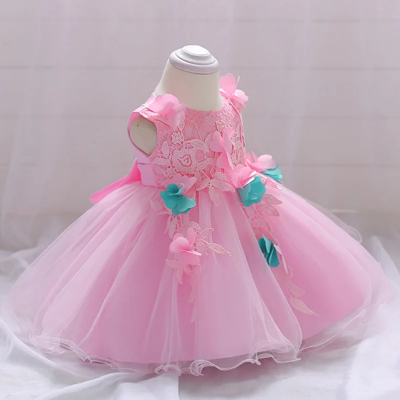 Baby Girls Party Dress Children Sleeveless Kids Party Wear Dresses ...