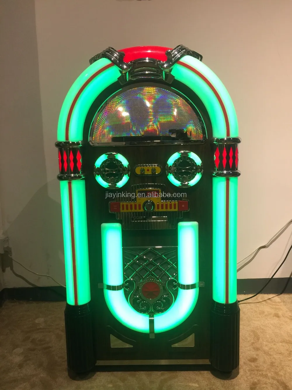 Wholesale High Quality Full Size Wooden Jukebox With Cd Player,Bluetooth Player And Radio And